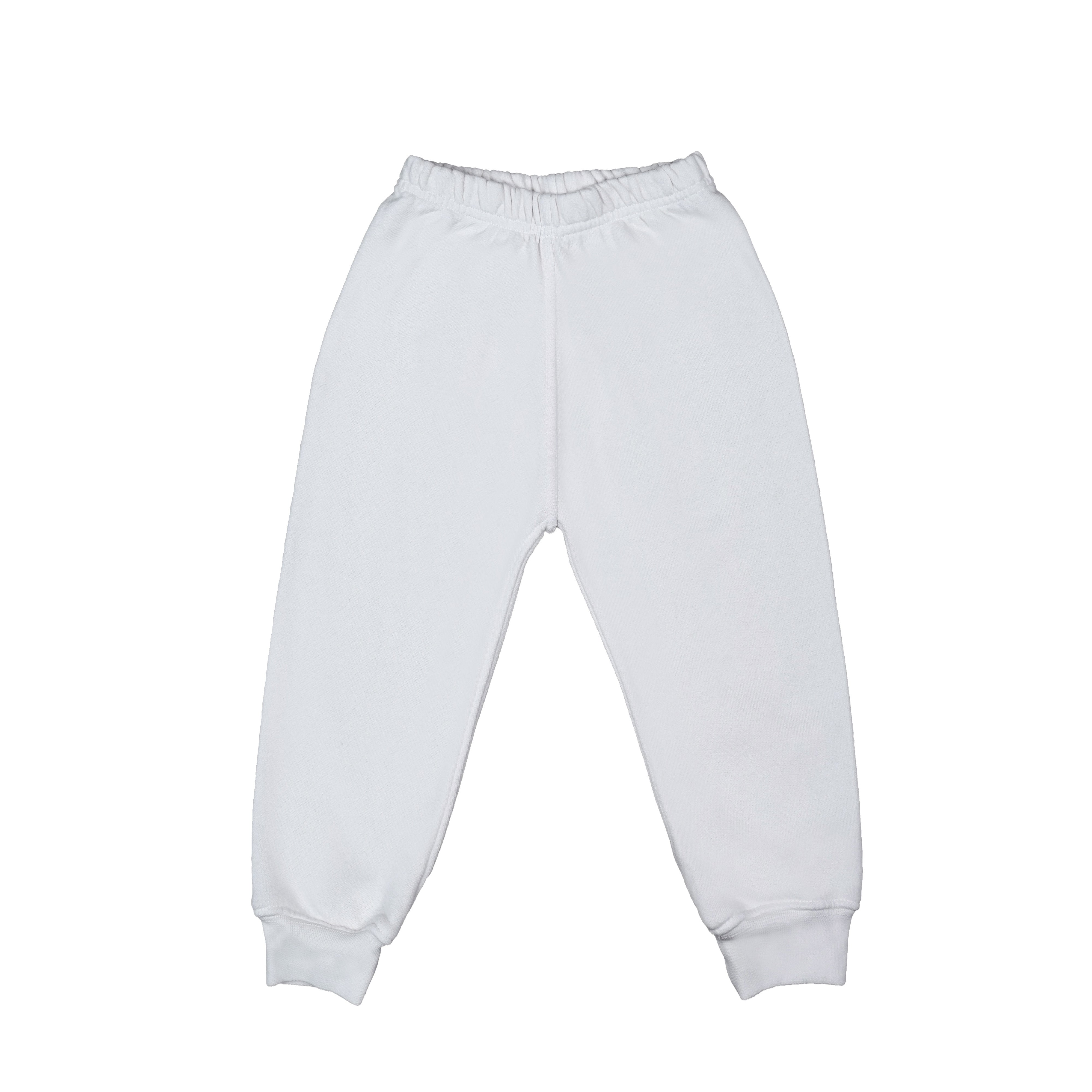 My Sports Jersey - Kids White Pants, Cricket whites
